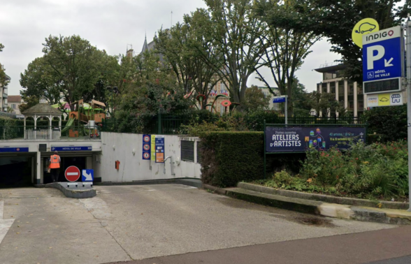 parking hôtel de ville