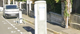 Borne de recharge électrique Rue Charles Drot
