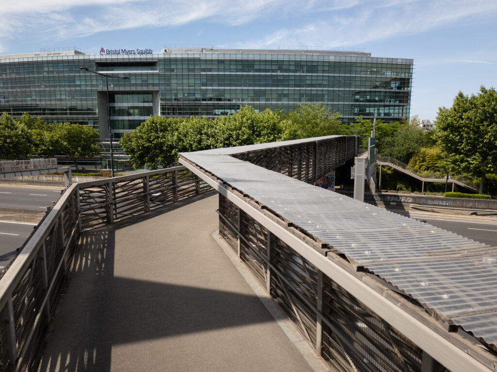 passerelle A86 - Agrandir l'image, fenêtre modale