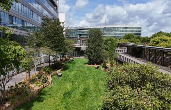 jardin de la passerelle