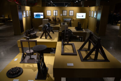 Exposition Léonard de Vinci - Agrandir l'image 6 sur 12, fenêtre modale
