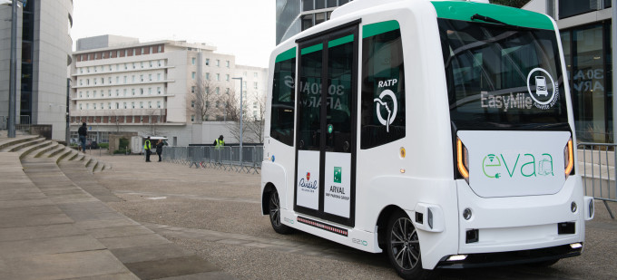 Première expérimentation d'un bus autonome pour la RATP