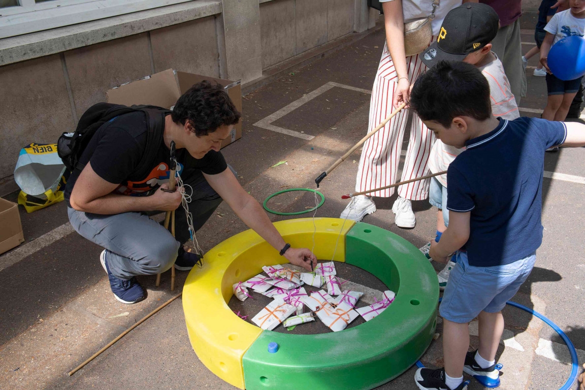 Kermesse de l'école des Bons raisins maternelle 24 juin 2023 Ville